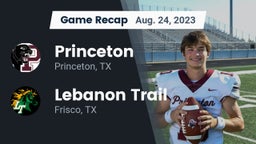 Recap: Princeton  vs. Lebanon Trail  2023
