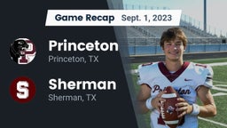 Recap: Princeton  vs. Sherman  2023