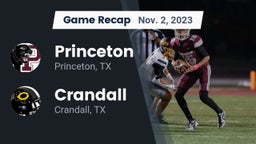 Recap: Princeton  vs. Crandall  2023