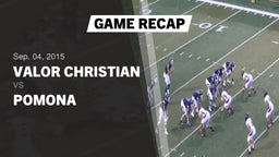 Recap: Valor Christian  vs. Pomona  2015