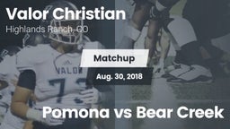 Matchup: Valor Christian vs. Pomona vs Bear Creek 2018