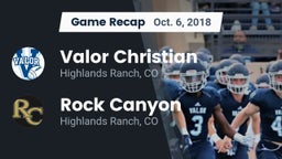 Recap: Valor Christian  vs. Rock Canyon  2018