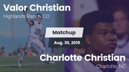 Matchup: Valor Christian vs. Charlotte Christian  2019