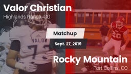 Matchup: Valor Christian vs. Rocky Mountain  2019
