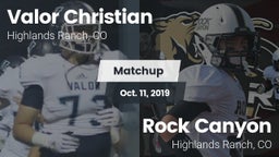 Matchup: Valor Christian vs. Rock Canyon  2019