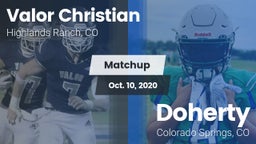Matchup: Valor Christian vs. Doherty  2020