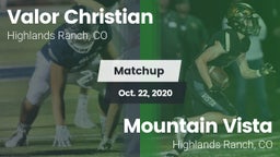 Matchup: Valor Christian vs. Mountain Vista  2020