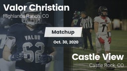Matchup: Valor Christian vs. Castle View  2020