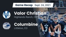 Recap: Valor Christian  vs. Columbine  2021