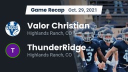 Recap: Valor Christian  vs. ThunderRidge  2021