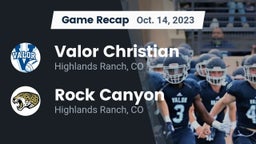 Recap: Valor Christian  vs. Rock Canyon  2023