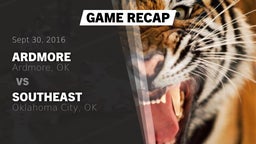 Recap: Ardmore  vs. Southeast  2016