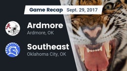 Recap: Ardmore  vs. Southeast  2017