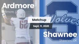 Matchup: Ardmore  vs. Shawnee  2020