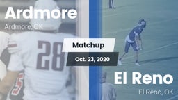 Matchup: Ardmore  vs. El Reno  2020