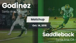 Matchup: Godinez  vs. Saddleback  2016