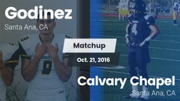 Matchup: Godinez  vs. Calvary Chapel  2016