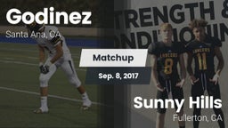 Matchup: Godinez  vs. Sunny Hills  2017