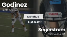 Matchup: Godinez  vs. Segerstrom  2017