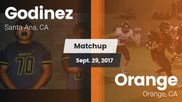 Matchup: Godinez  vs. Orange  2017
