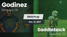 Matchup: Godinez  vs. Saddleback  2017