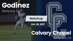 Matchup: Godinez  vs. Calvary Chapel  2017