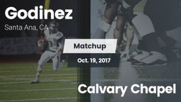 Matchup: Godinez  vs. Calvary Chapel 2017