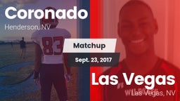 Matchup: Coronado  vs. Las Vegas  2017