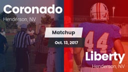 Matchup: Coronado  vs. Liberty  2017