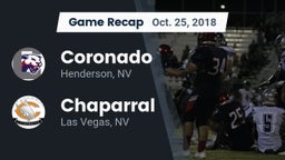 Recap: Coronado  vs. Chaparral  2018
