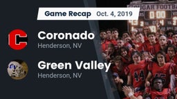 Recap: Coronado  vs. Green Valley  2019