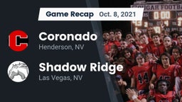 Recap: Coronado  vs. Shadow Ridge  2021