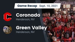 Recap: Coronado  vs. Green Valley  2021