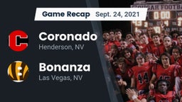 Recap: Coronado  vs. Bonanza  2021