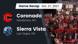 Recap: Coronado  vs. Sierra Vista  2021