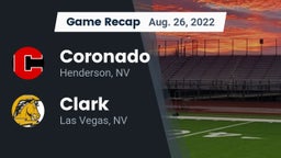 Recap: Coronado  vs. Clark  2022
