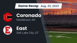 Recap: Coronado  vs. East  2023