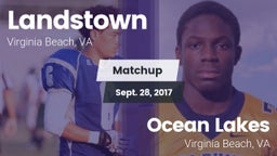 Matchup: Landstown High vs. Ocean Lakes  2017