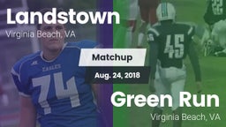Matchup: Landstown High vs. Green Run  2018