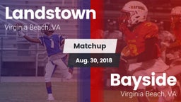Matchup: Landstown High vs. Bayside  2018