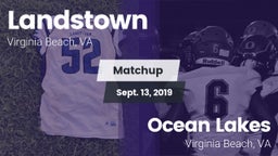 Matchup: Landstown High vs. Ocean Lakes  2019