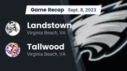 Recap: Landstown  vs. Tallwood  2023