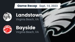 Recap: Landstown  vs. Bayside  2023