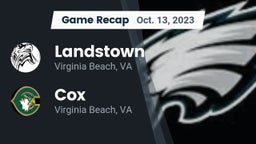 Recap: Landstown  vs. Cox  2023