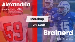 Matchup: Alexandria High vs. Brainerd  2016