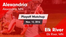 Matchup: Alexandria High vs. Elk River  2016
