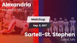 Matchup: Alexandria High vs. Sartell-St. Stephen  2017