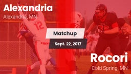 Matchup: Alexandria High vs. Rocori  2017