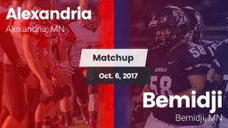 Matchup: Alexandria High vs. Bemidji  2017