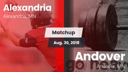 Matchup: Alexandria High vs. Andover  2018